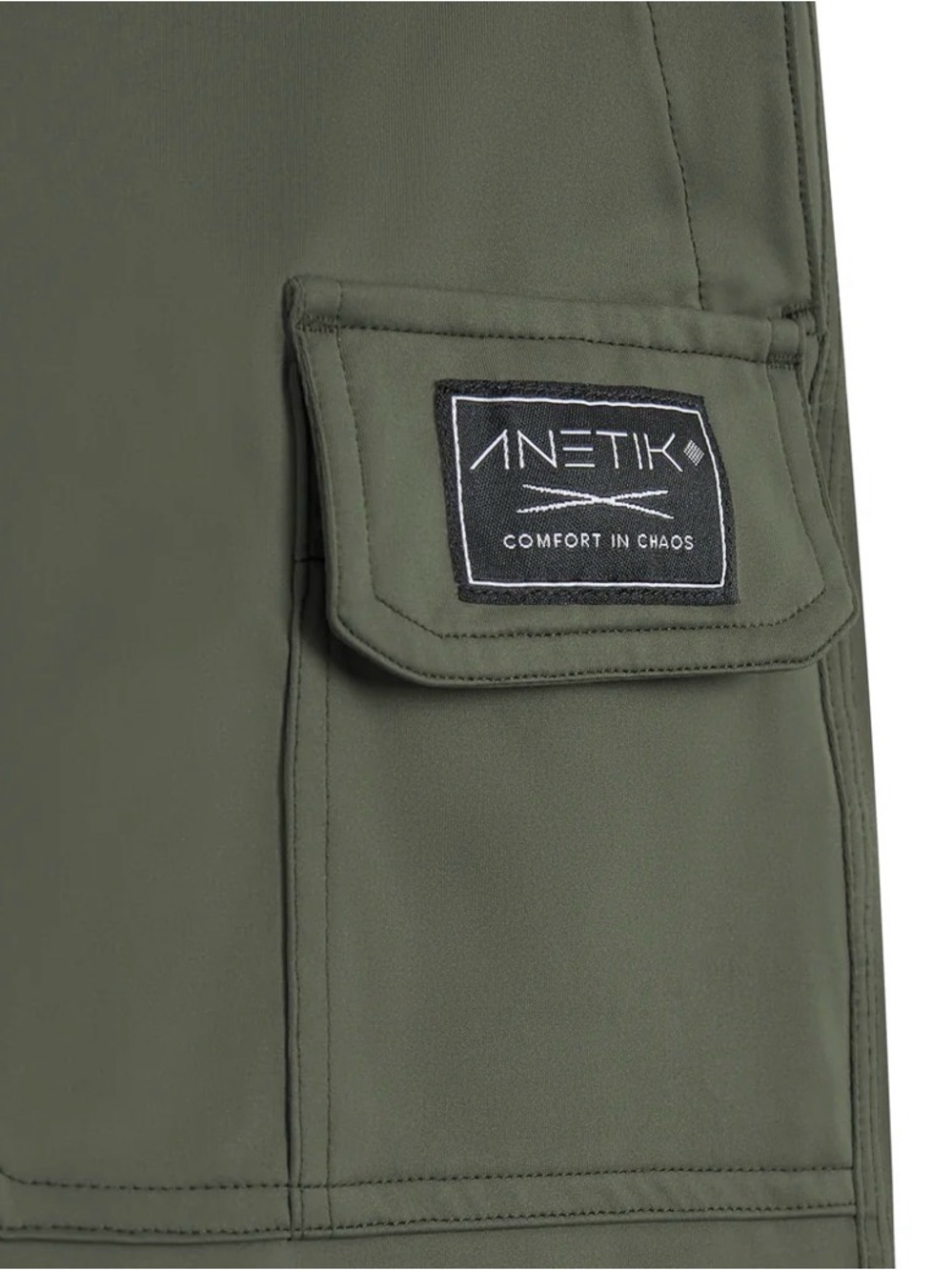 ANETIK Roam Tech Dark Olive Green Men's Hybrid Shorts size 38 $90 - Picture 4 of 13